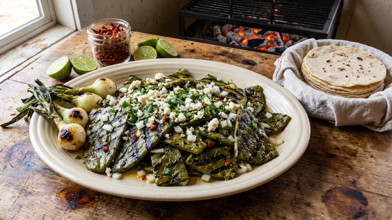 Nopales Asados Norteños