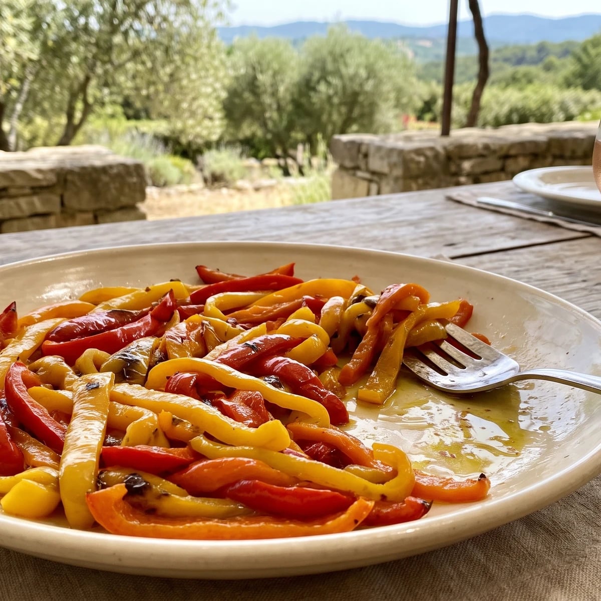 Mild, Grilled Capsicum