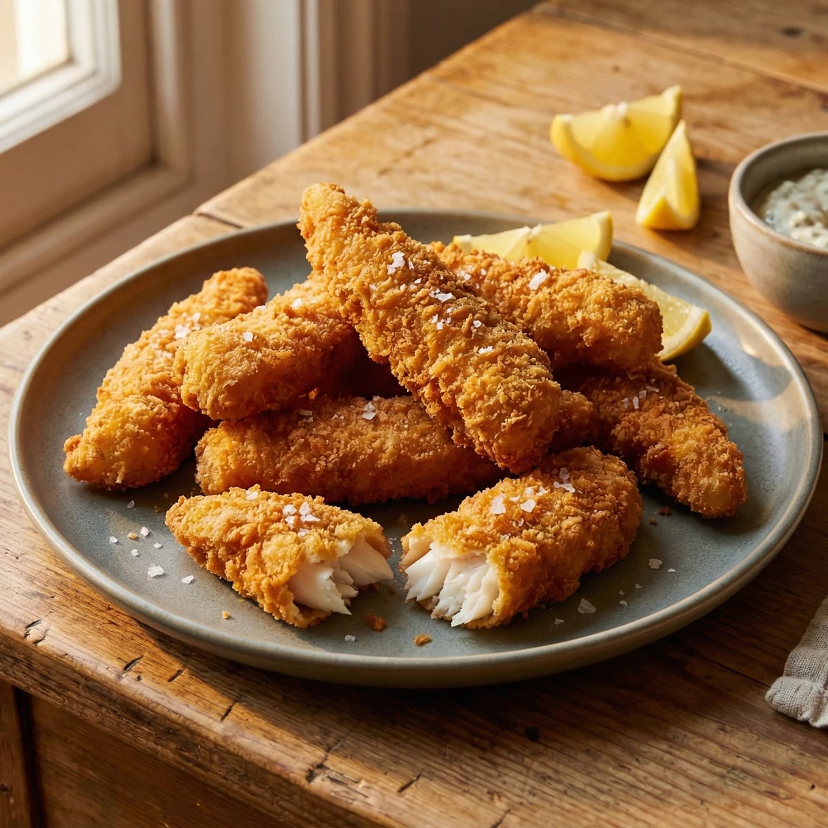 Homemade Fish Goujons
