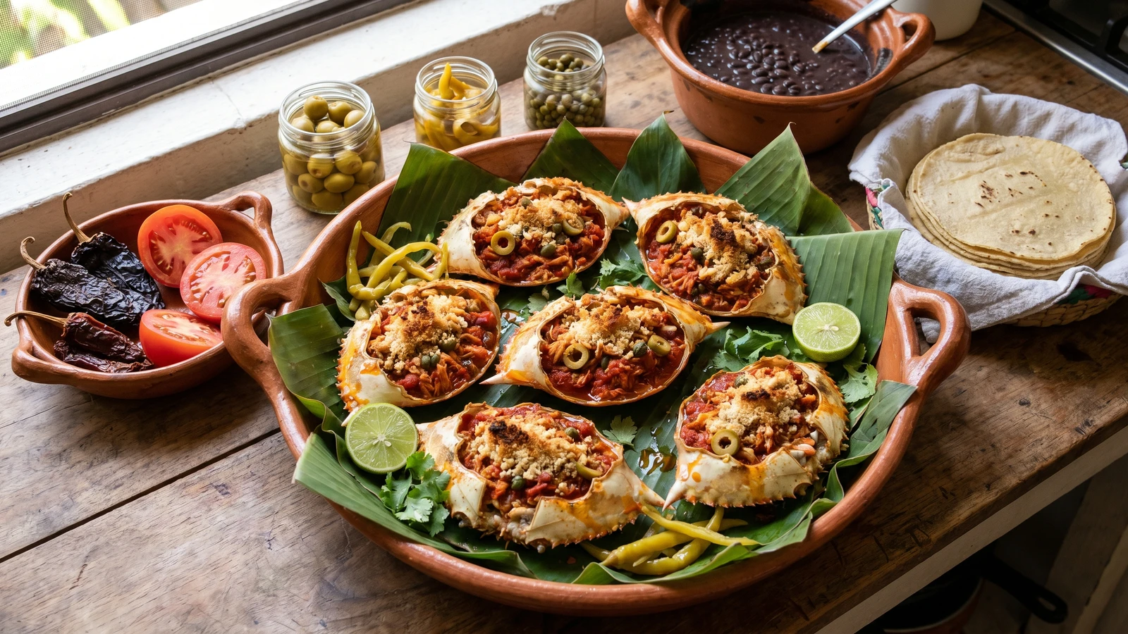 Jaibas Rellenas Jarochas