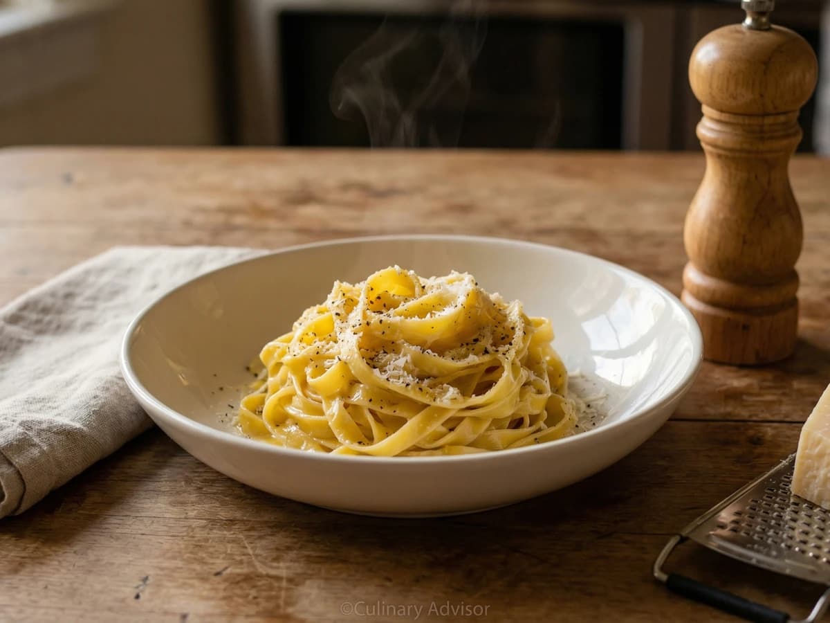 Fettuccine al Burro - Chef Graziella