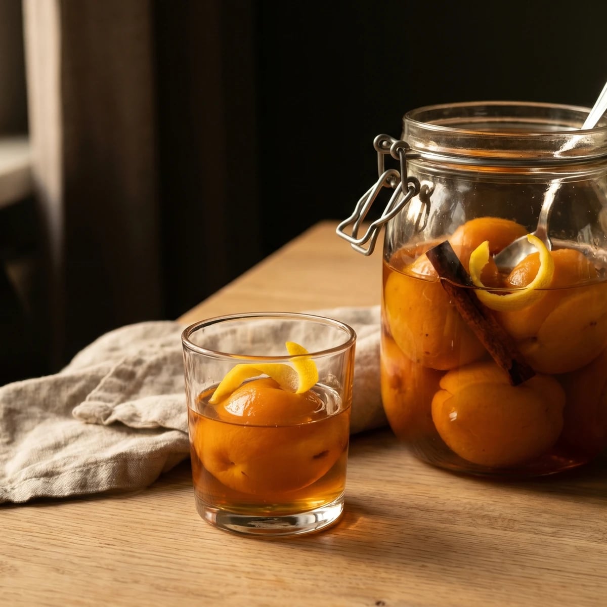 Boerenmeisjes (Dutch Brandied Apricots)