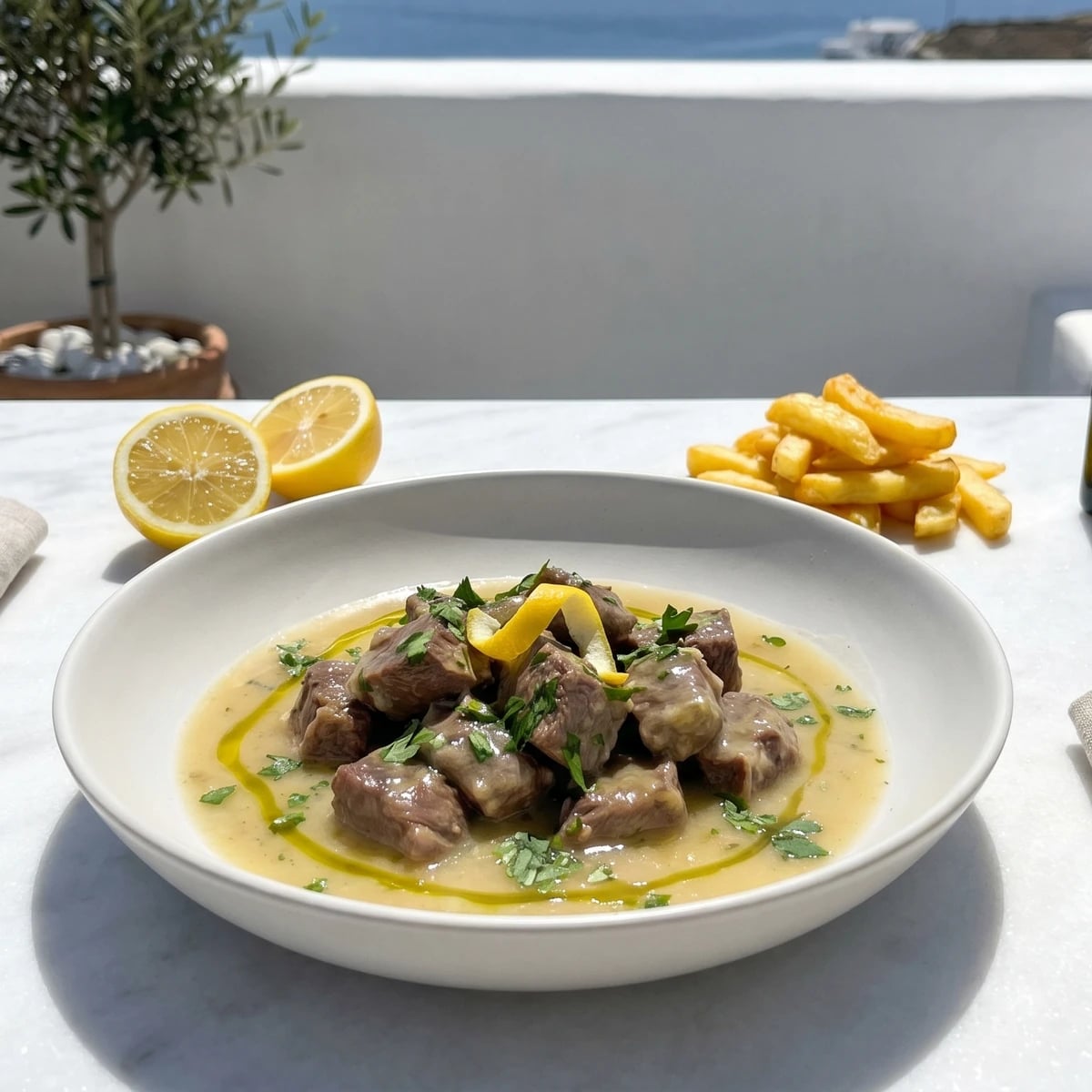 Moschari Lemonato Sterea Elladas (Μοσχάρι Λεμονάτο)