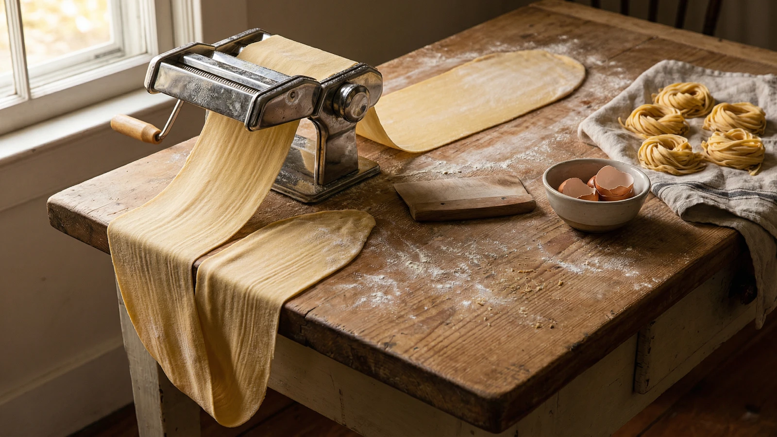 Sfoglia all'Uovo (Emilian Egg Pasta Dough)