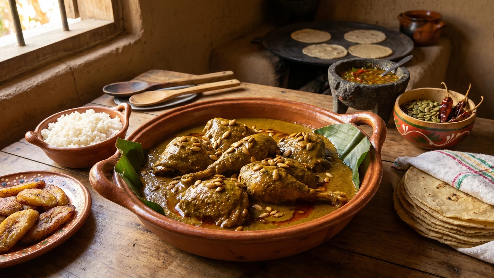 Tabasco Wild Duck in Pipián (Pijije en Pipián)