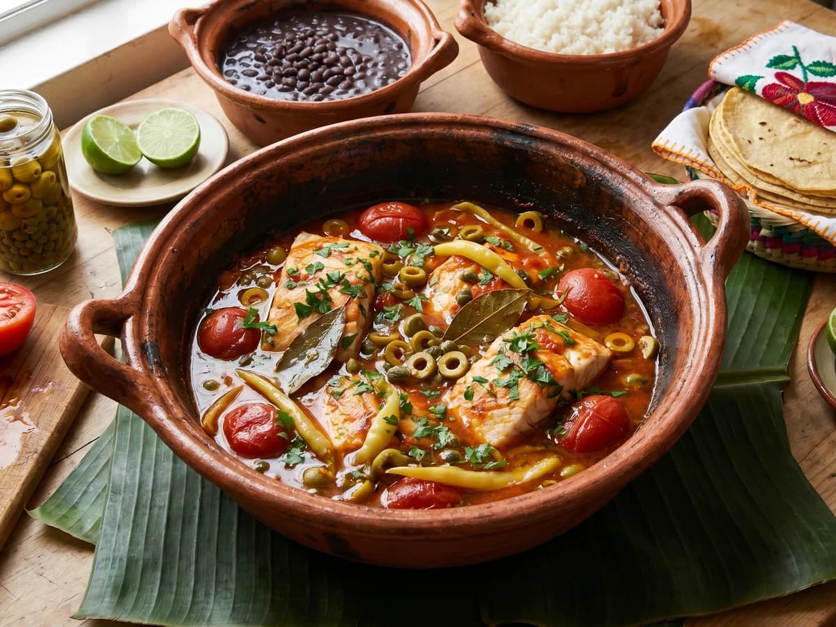 Filetes de Robalo a la Veracruzana - Chef Lupita