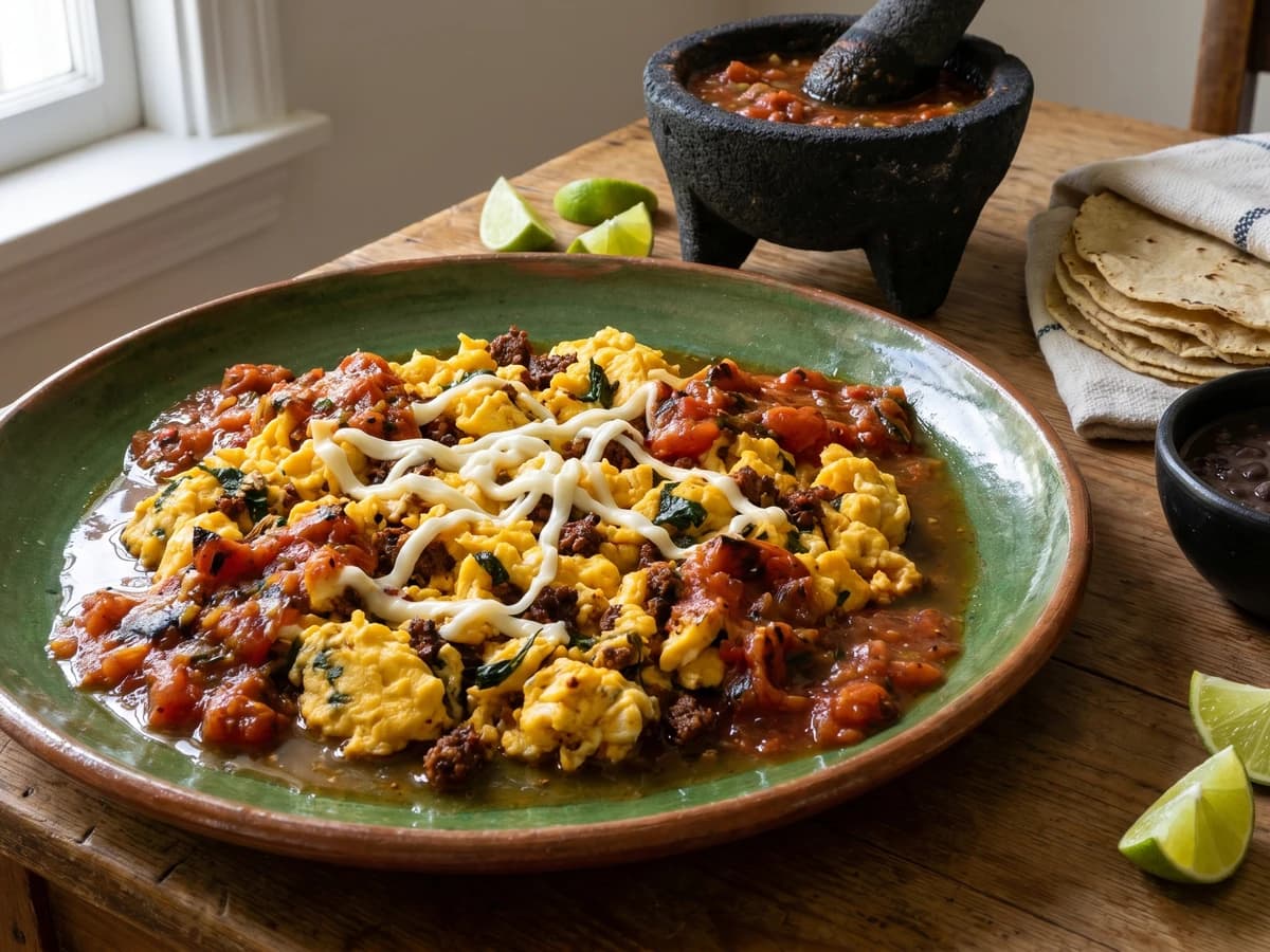 Huevos a la Oaxaqueña - Chef Lupita