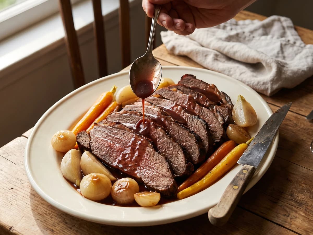 Pièce de Bœuf Braisée (Relevé)