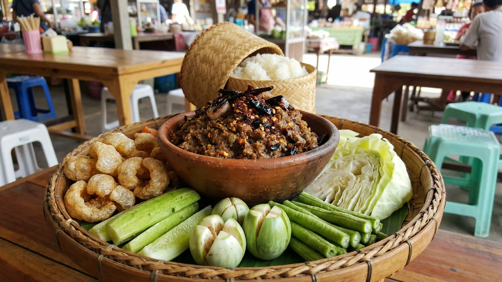 Fermented Soybean Dip (Nam Prik Tua Nao)