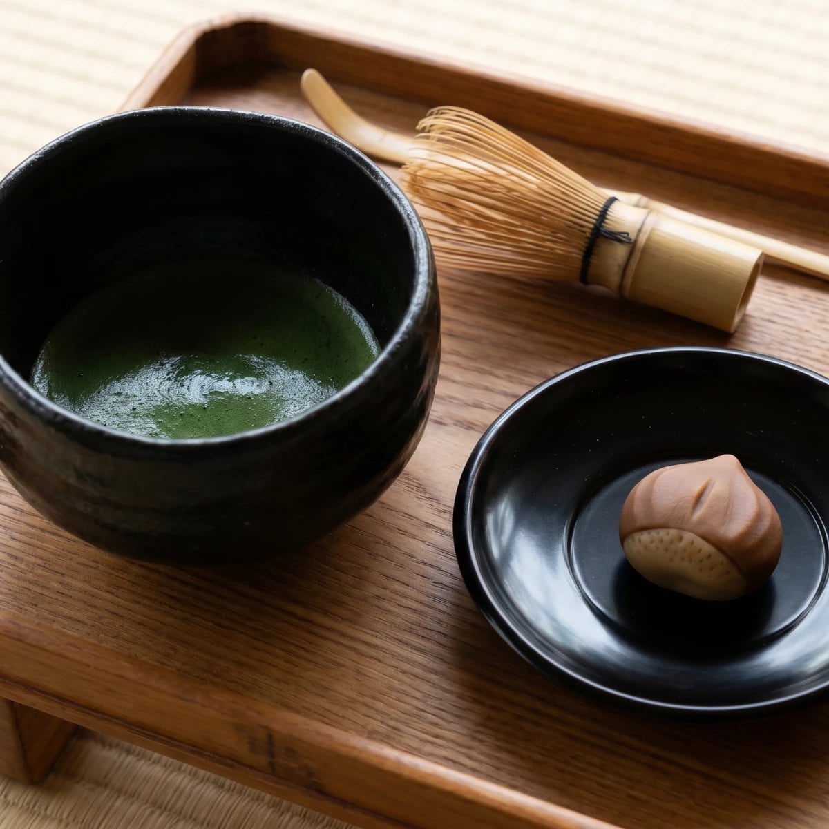 Koicha (濃茶, thick matcha)