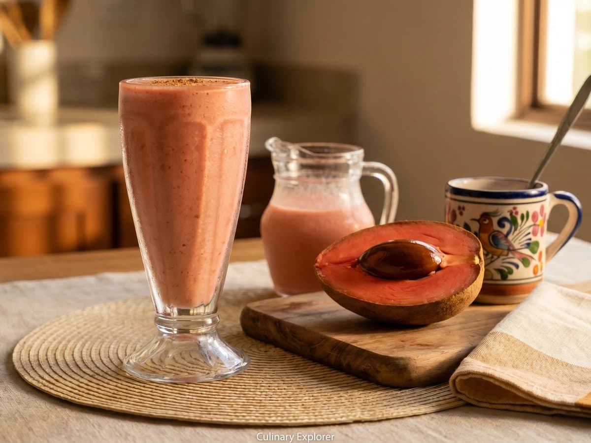 Licuado de Mamey - Chef Lupita