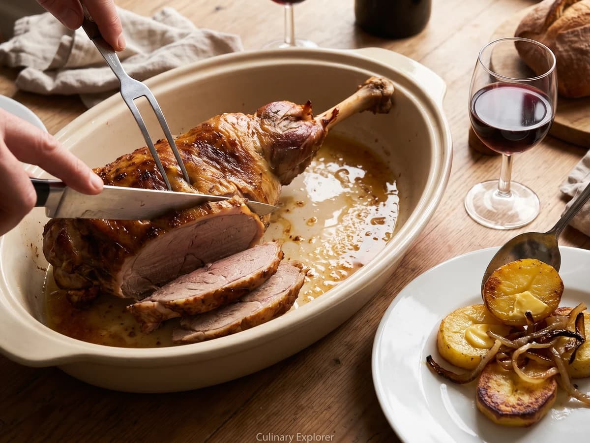 Gigot à la Boulangère - Chef Juliette