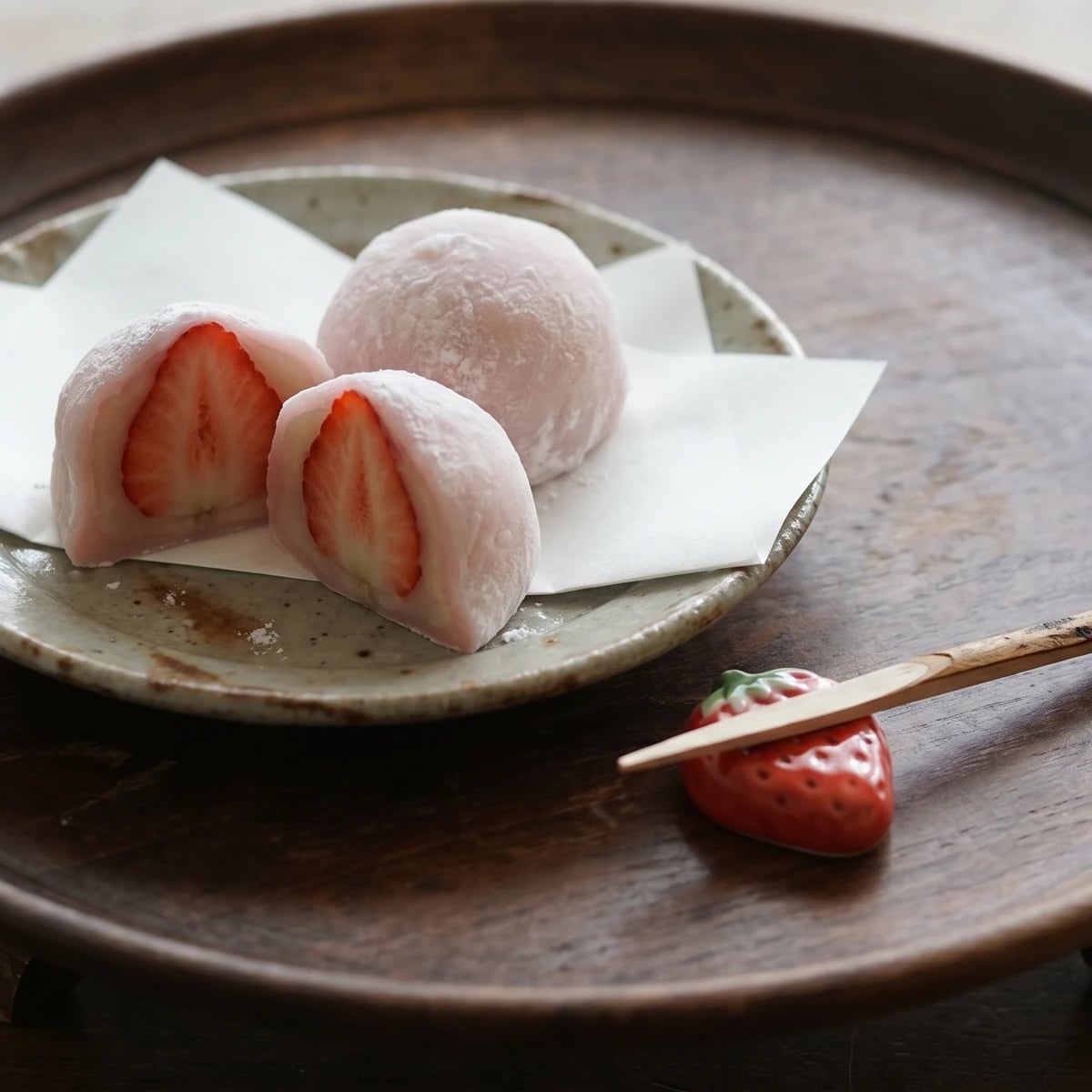 Strawberry Daifuku (いちご大福, Ichigo Daifuku)