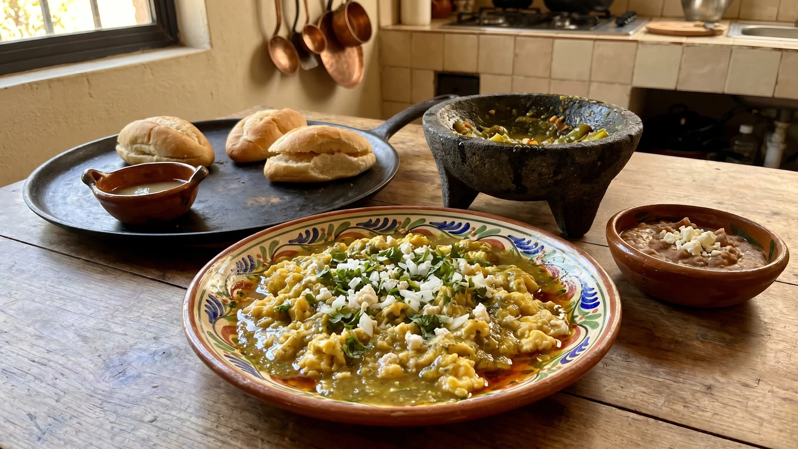 Huevos a la Albanil del Bajio