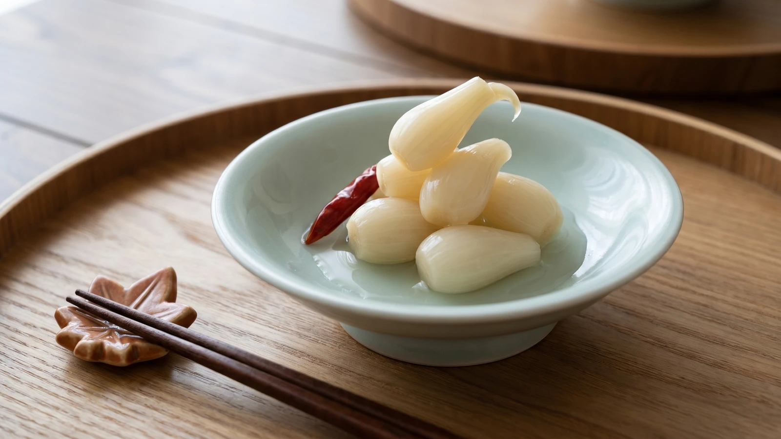 Pickled Rakkyo (らっきょう漬け, Rakkyozuke)