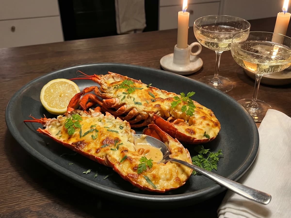 Hummer Thermidor til Nytaar - Chef Freja