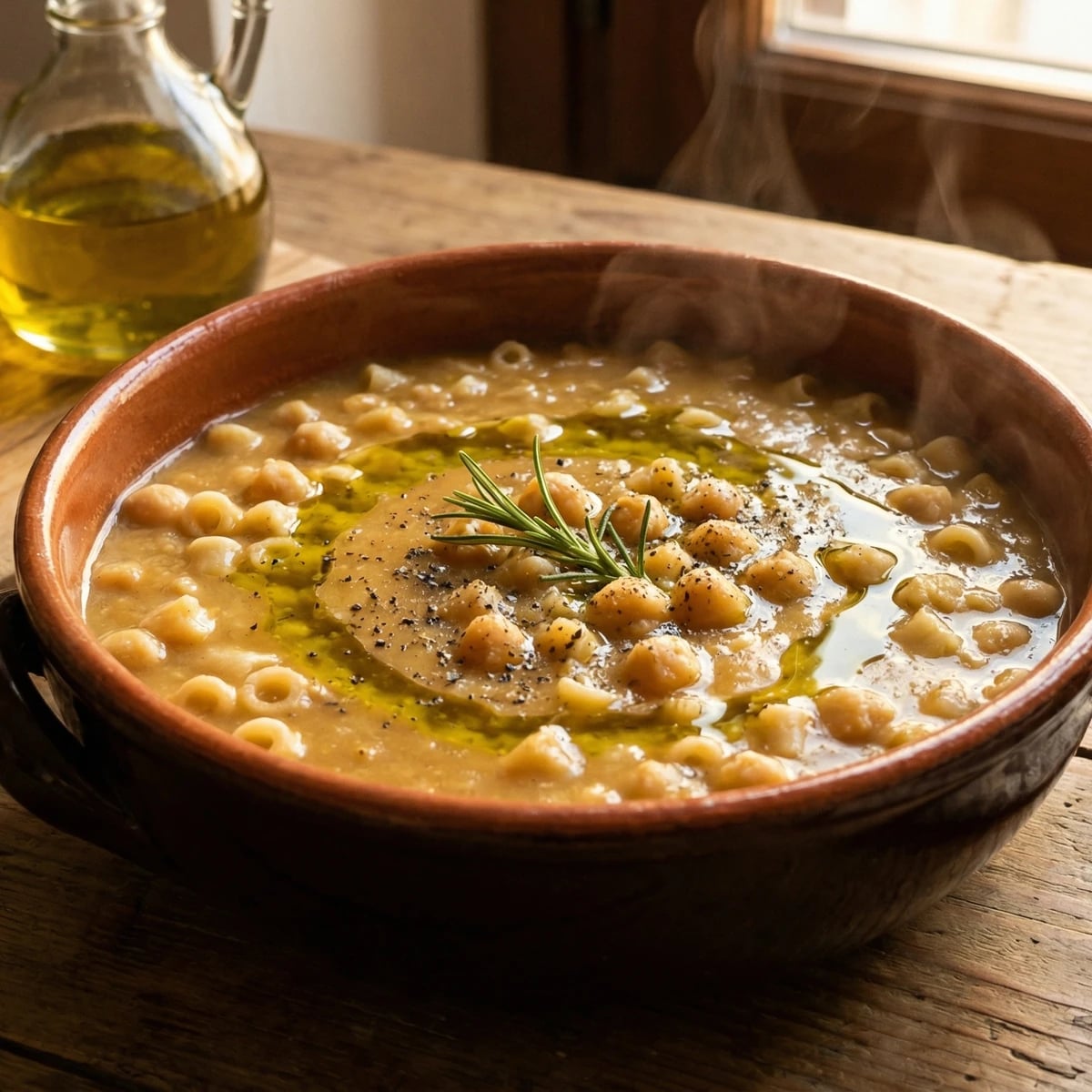Pasta e Ceci alla Romana