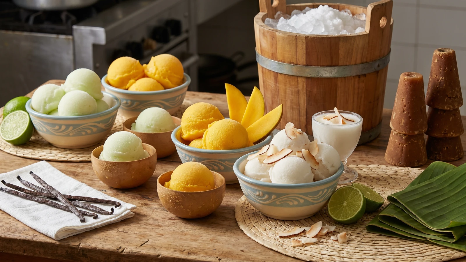 Catemaco Fruit Sorbets (Nieves de Frutas)