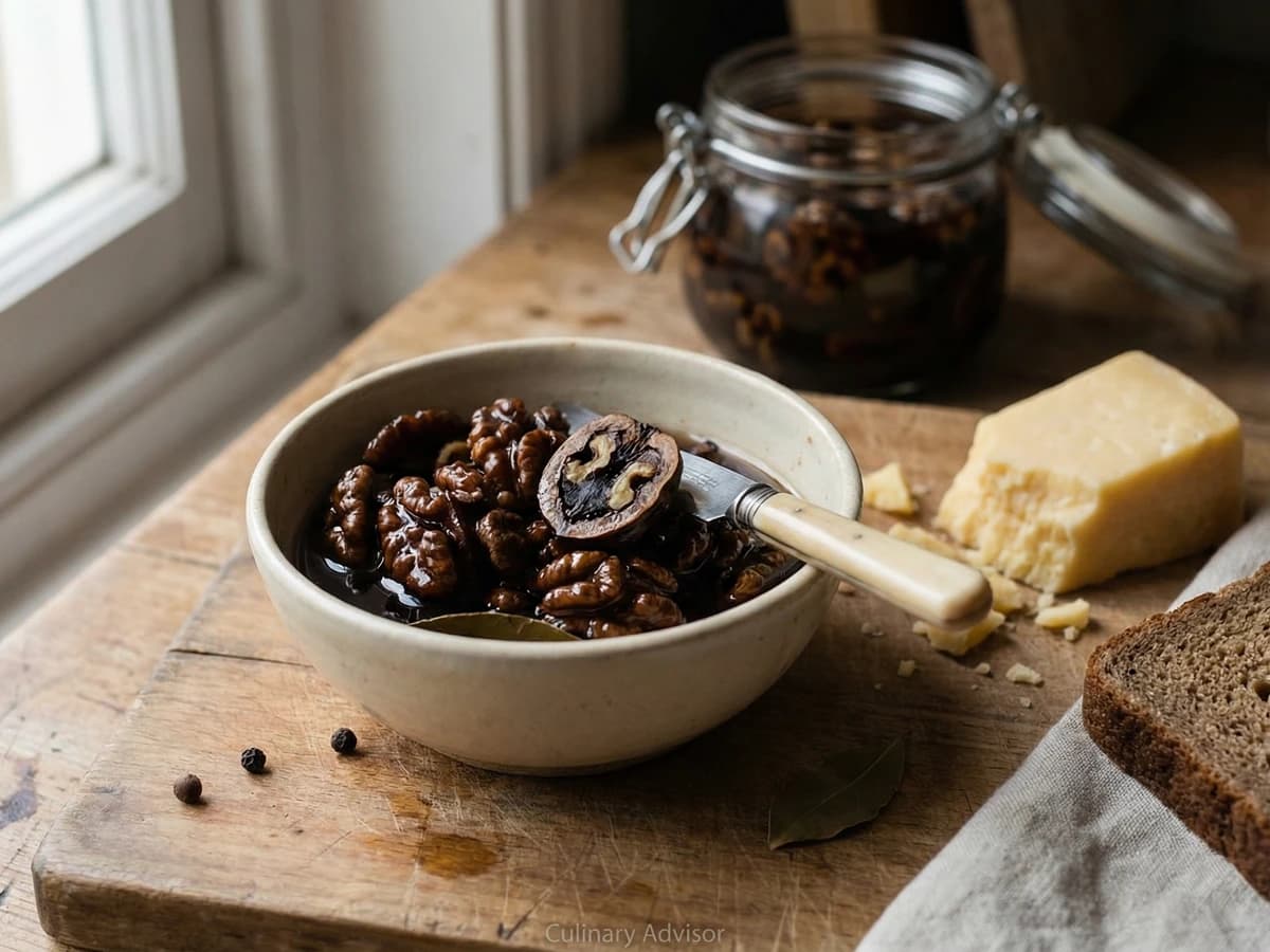 Pickled Walnuts - Chef Thomas