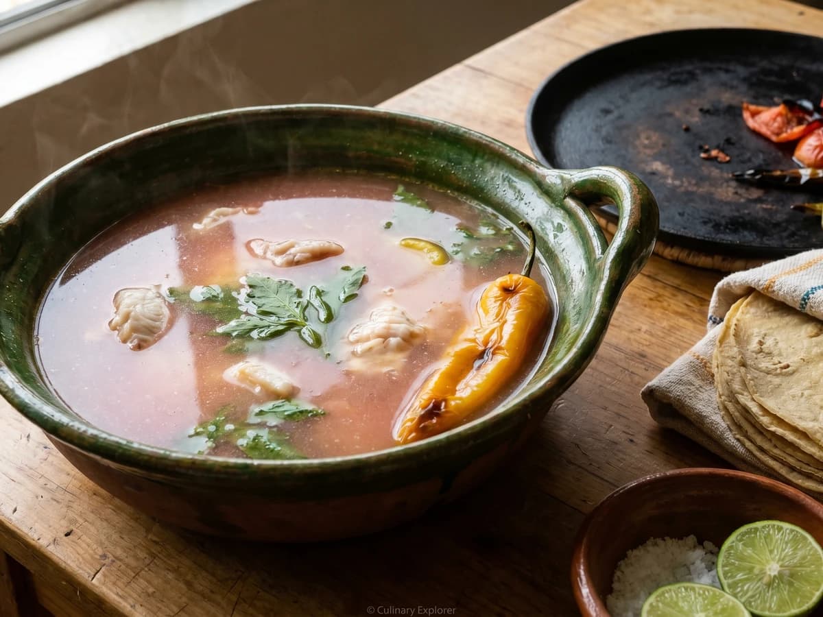 Caldo de Pescado Blanco de Pátzcuaro - Chef Lupita