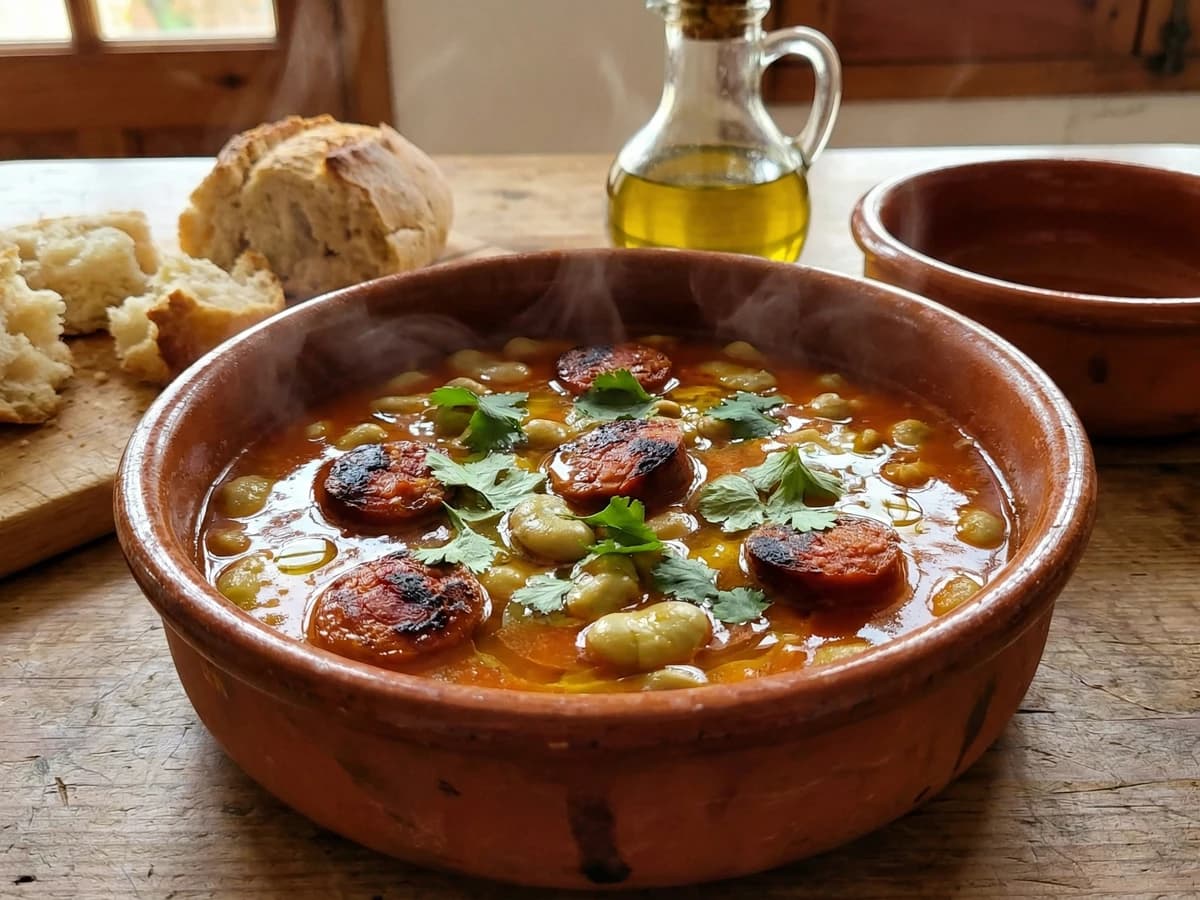 Favas com Chouriço - Chef Margarida