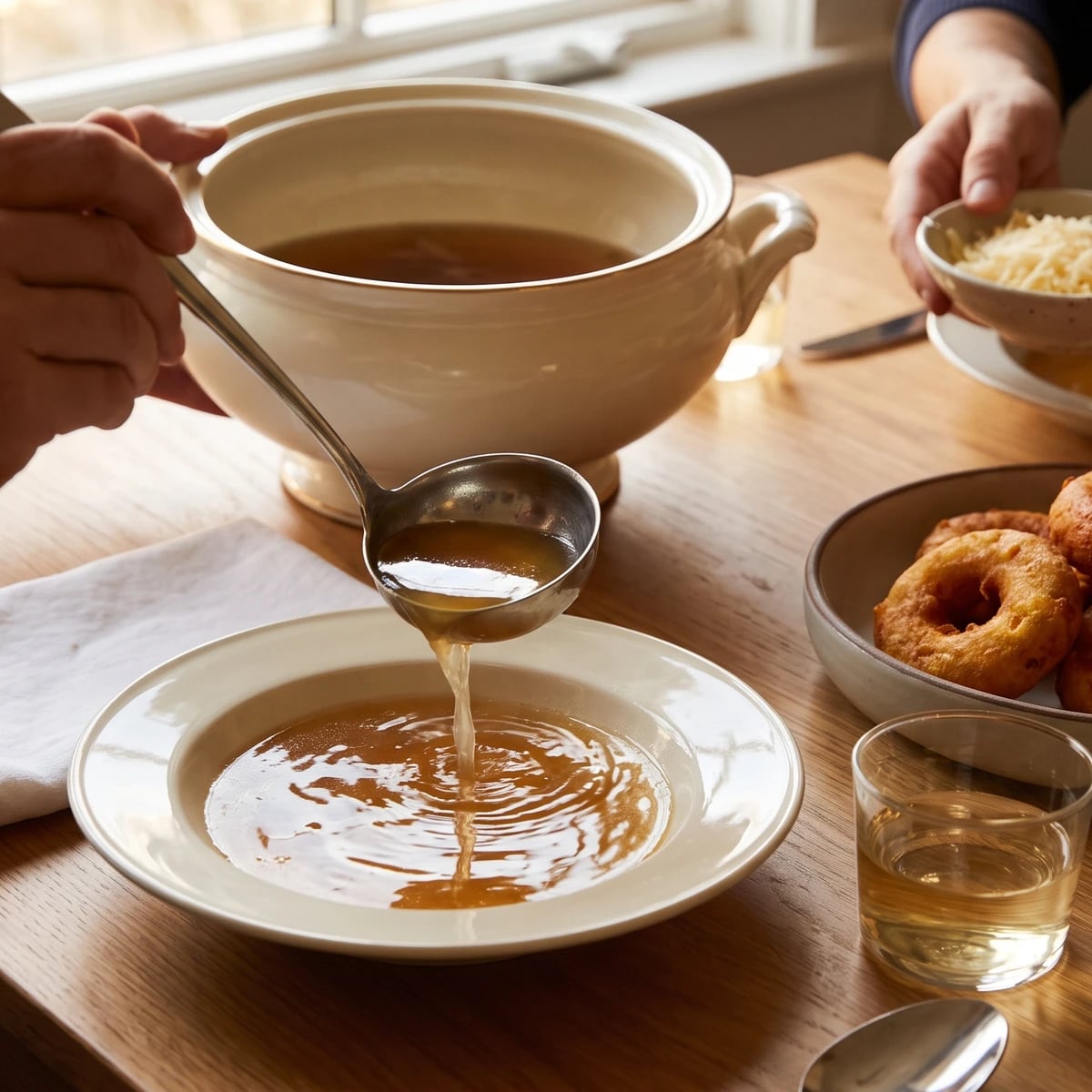 Consommé à la Milanaise