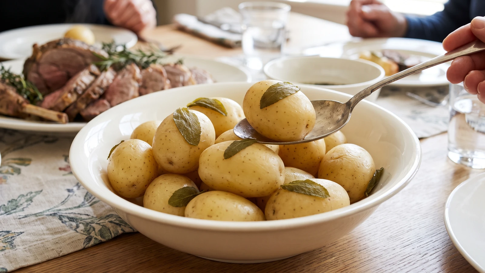 Pommes de Terre à la Menthe