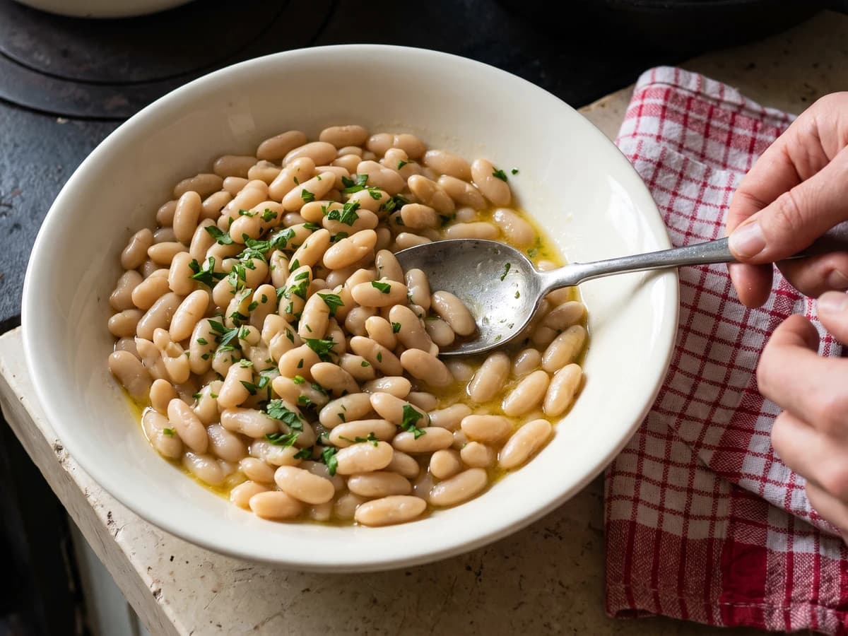 Haricots Blancs au Beurre - Chef Juliette