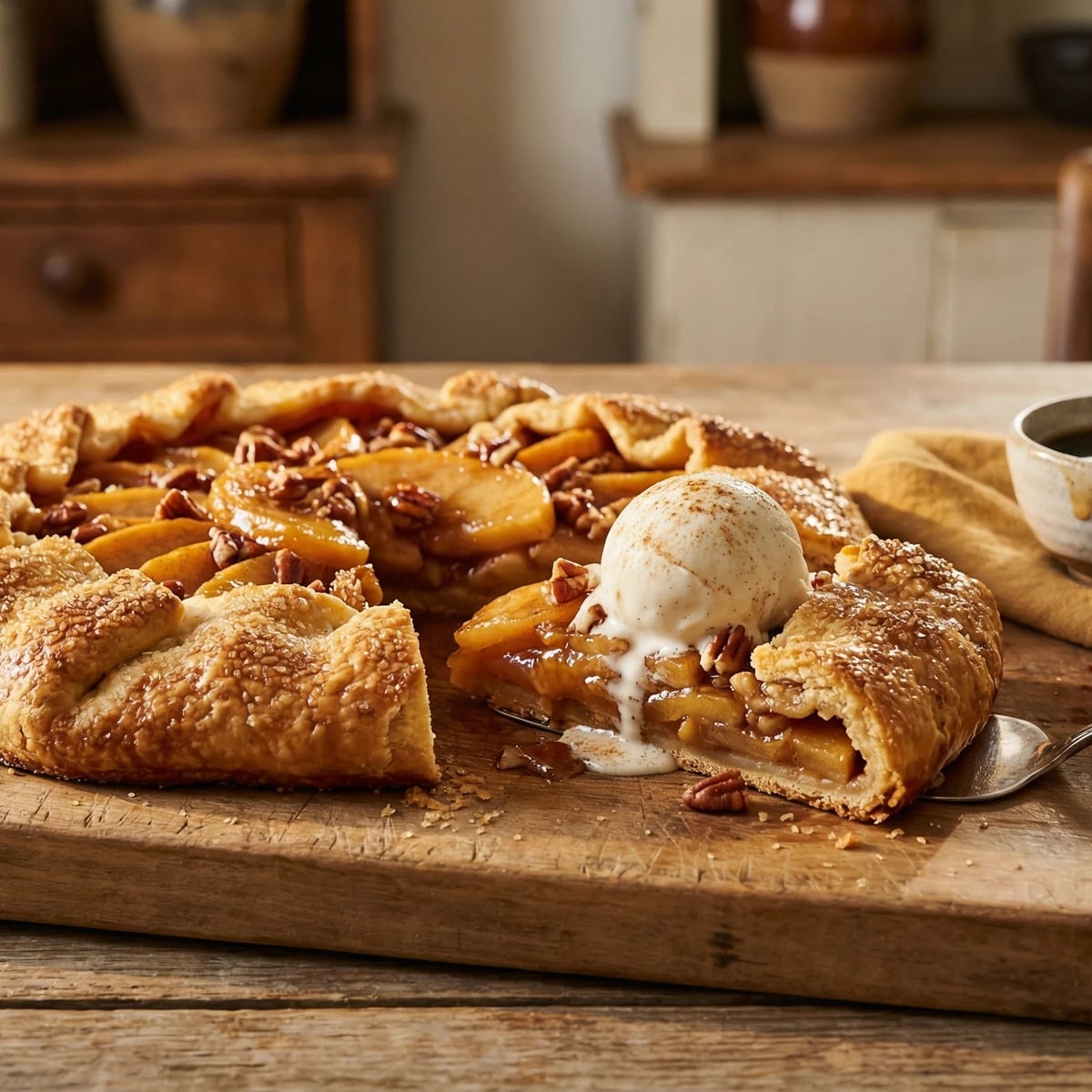 Creole Spiced Apple Tart