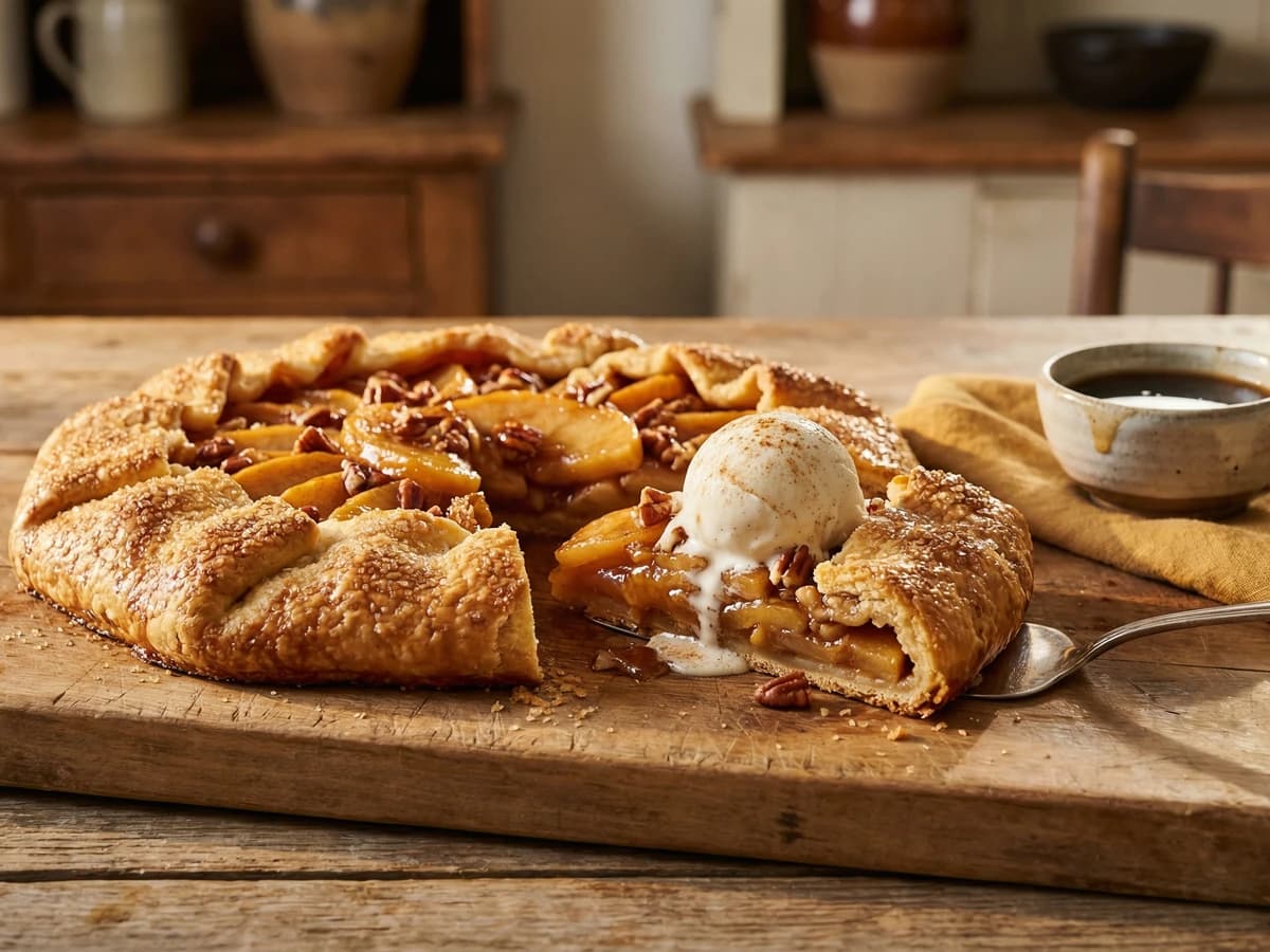 Creole Spiced Apple Tart - Chef Remy