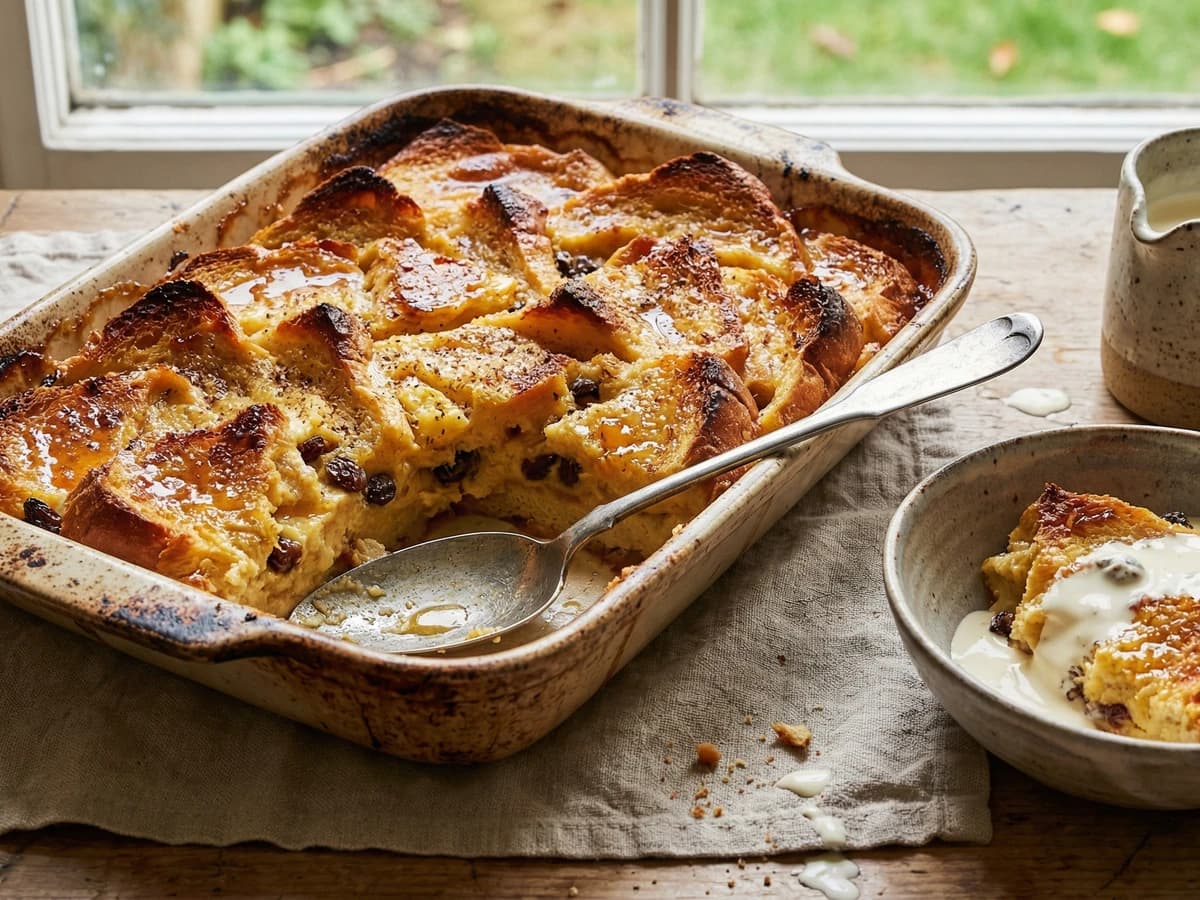 Bread and Butter Pudding - Chef Thomas