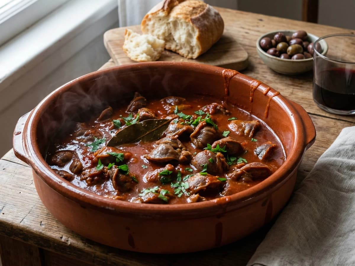 Moelas Guisadas - Chef Margarida