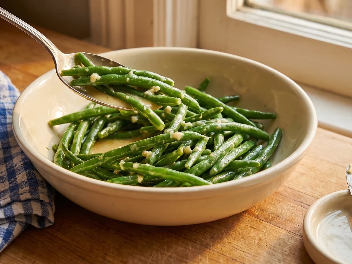 Leason of Green Vegetables With Butter - Chef Juliette