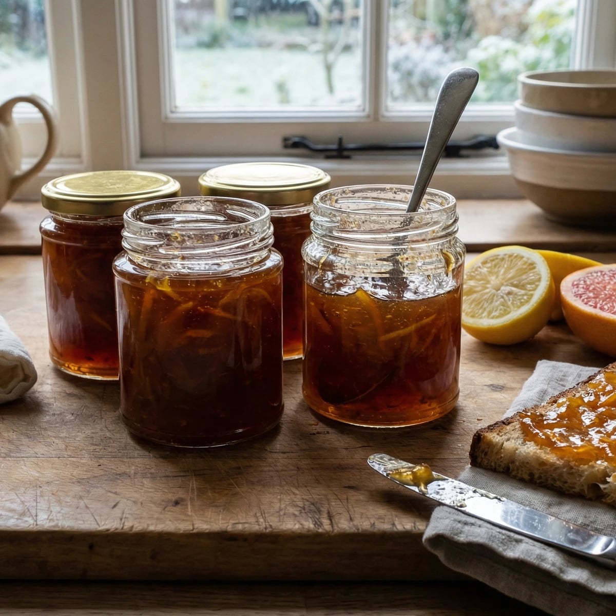 Three-Fruit Marmalade