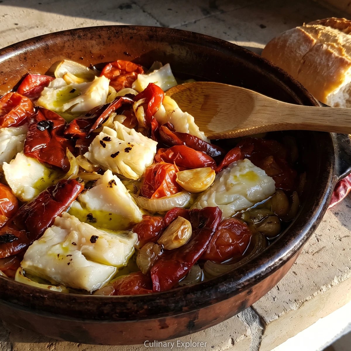 Bacalao al Tiznao Manchego