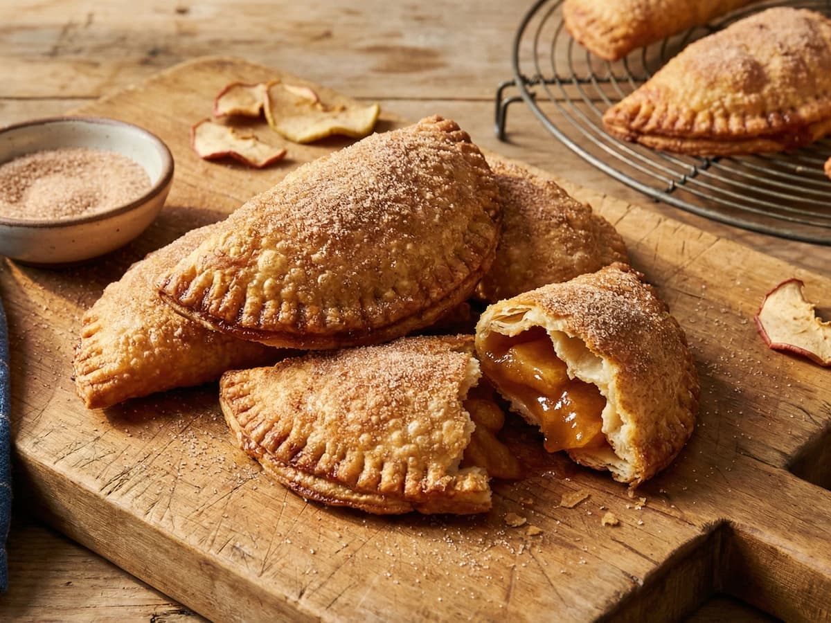 Cajun Fried Apple Hand Pies - Chef Remy