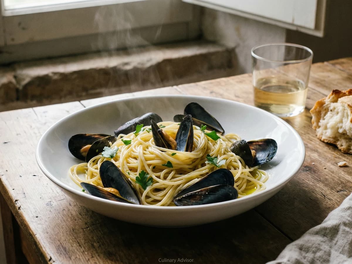 Vermicelli con le Cozze - Chef Graziella