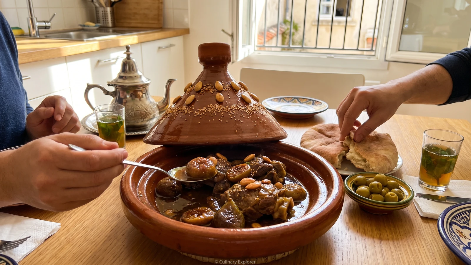 Tagine de Viande aux Figues