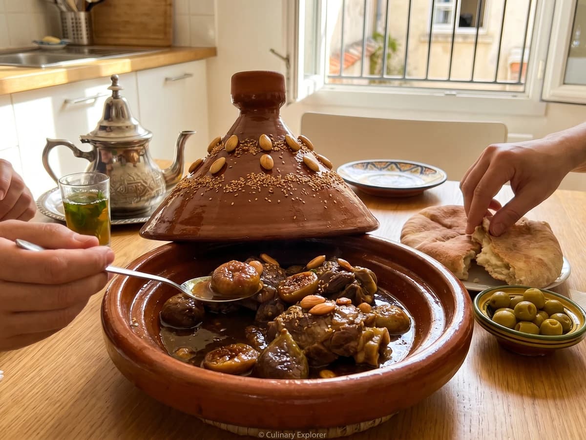 Tagine de Viande aux Figues - Chef Zohra