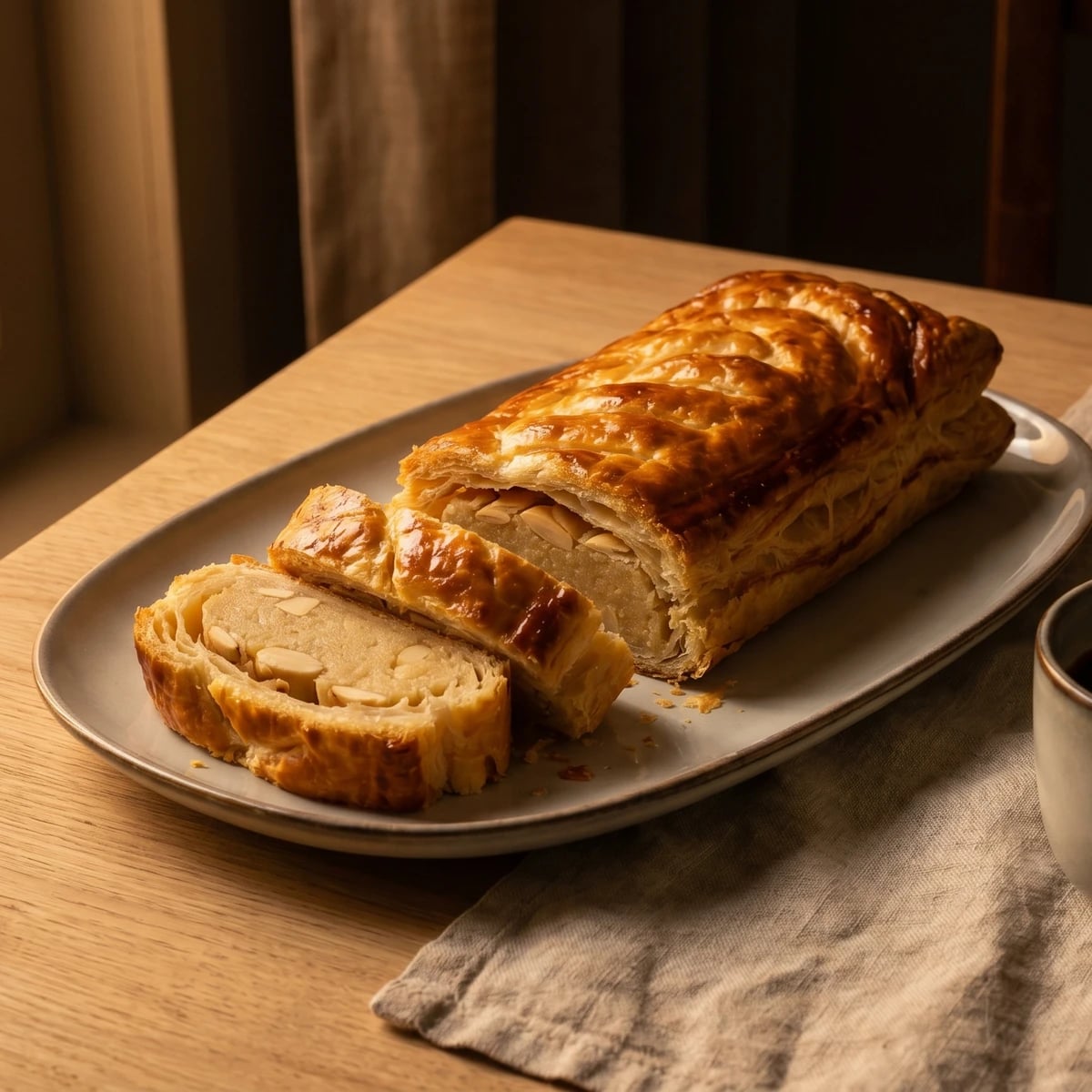 Banketstaaf (Dutch Almond Pastry Log)