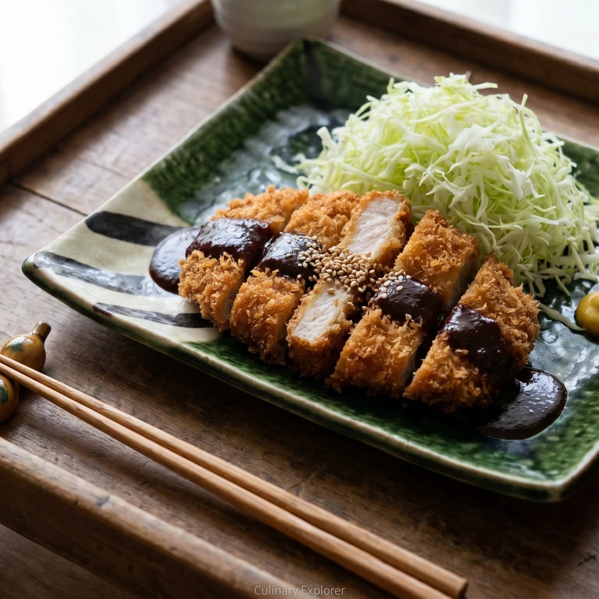 Nagoya Miso Pork Cutlet (味噌カツ, Miso-katsu)