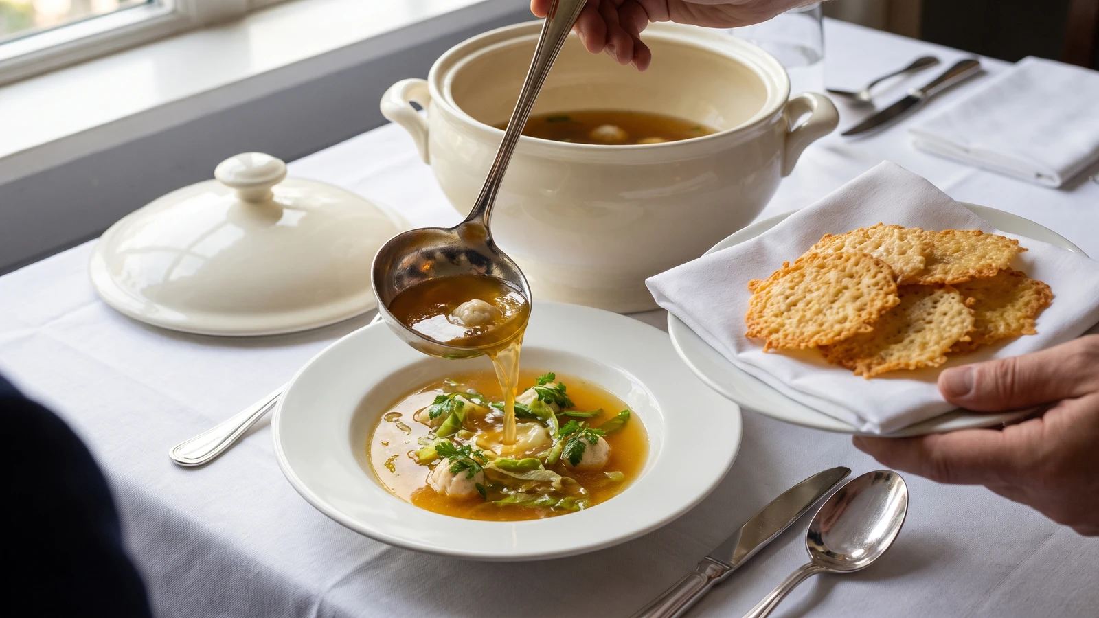 Consommé Mirette