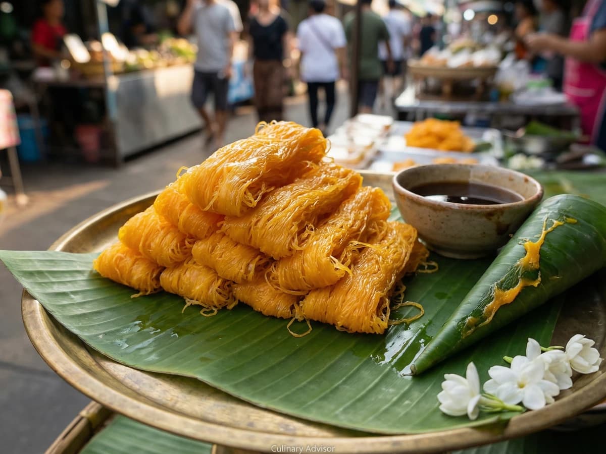 Golden Egg Threads (Foi Thong / ฝอยทอง)