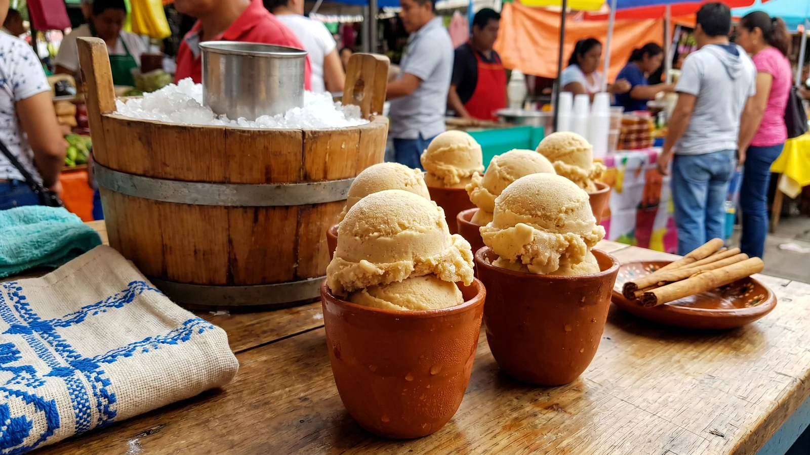 Nieve de Leche Quemada de Xochimilco